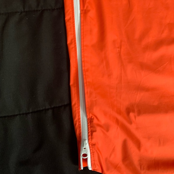 Orange Nike pullover jacket 1/4 zip Size Medium - Picture 2 of 8